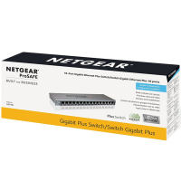 美国网件(NETGEAR)GS116E 16口全千兆简单网管交换机 中小型企业商用以太网交换机