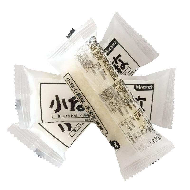 慕兰卡 糕点点心 小白心里软酸奶味夹心500g散装 网红美食 休闲零食 下午茶点心