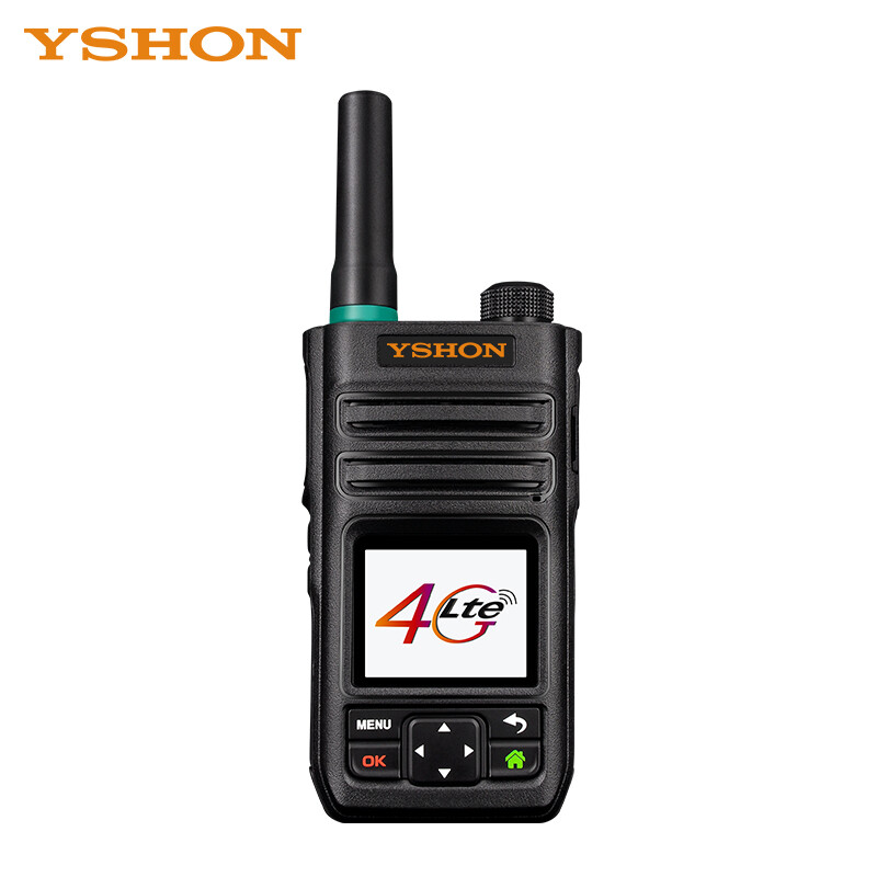 易信(YSHON)H78 全网通4G插卡不限距离全国对讲机酒店商超5000对讲器户外自驾游无线天翼对讲机 黑色