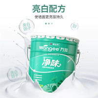 胶漆室内家用自刷内墙白色环保补墙油漆墙面漆涂料净味4效合1 20kg/15L