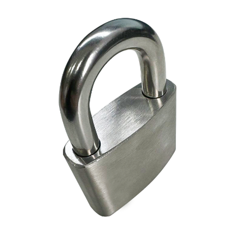 鸿灵睿芯GS16 不锈钢+锌合金 50mm*25.5mm 挂锁(计价单位:个)银色高清大图