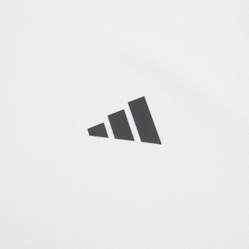 阿迪达斯(adidas) 男装2022春季新款运动服休闲舒适透气耐磨体恤时尚棉质短袖T恤 HR8728/基础款/白色 M
