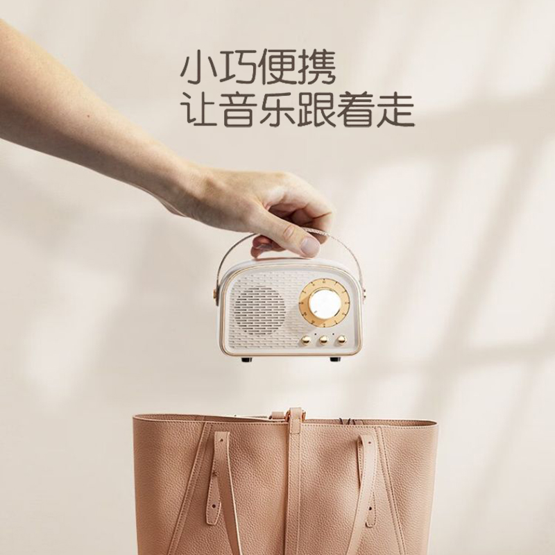 艾优 蓝牙音箱 扬声器 立体环声大音量 智能家居 清新绿 K02高清大图