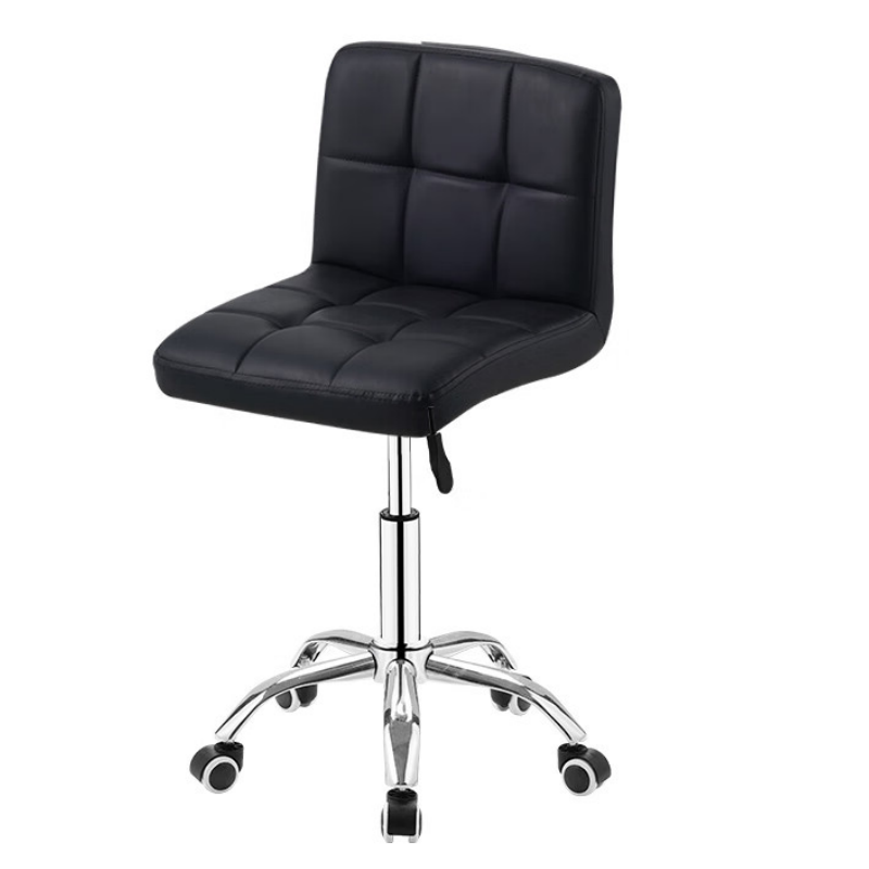 铭思达吧台椅滑轮款把高清大图