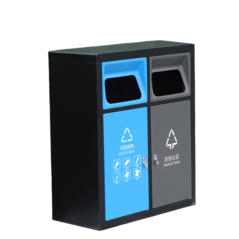 铭思达垃圾桶两分类个高清大图