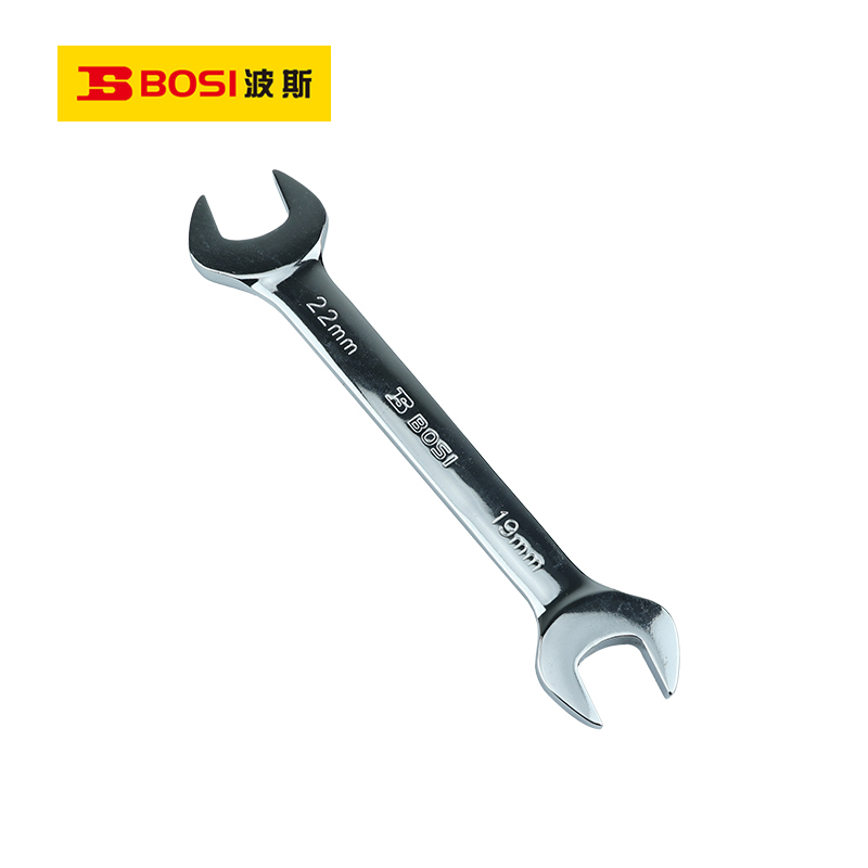 波斯(BOSI)精品开口扳手(19x22mm BS381922)把高清大图