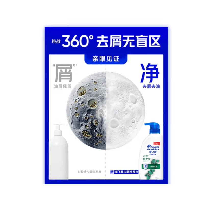 海飞丝 去屑止痒洗发水 止痒呵护型430g 滋润头皮高清大图