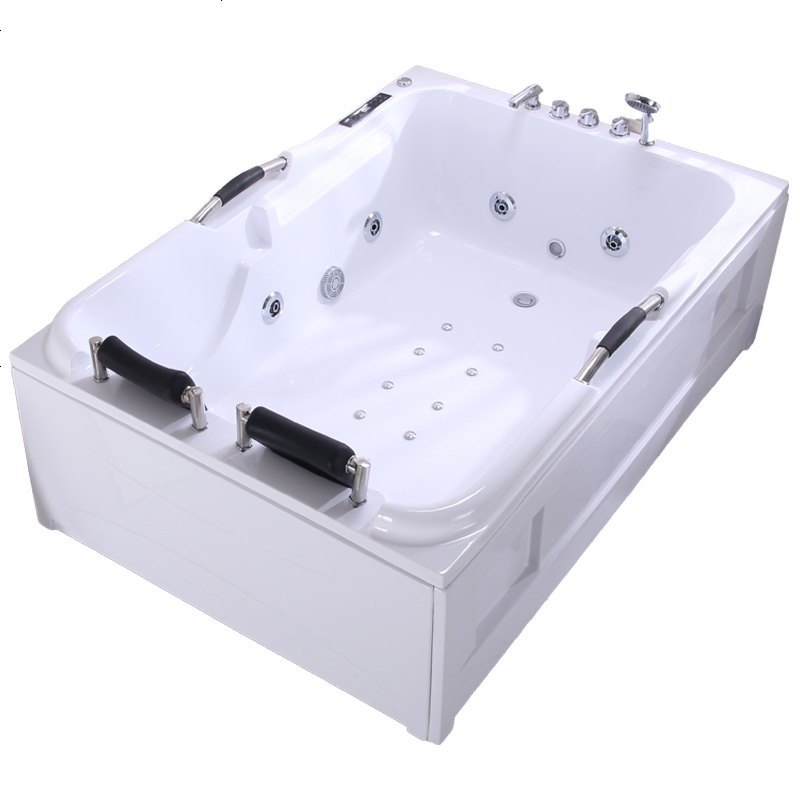 海澳德 亚克力双人浴缸成人情侣超大浴缸酒店池家用豪华欧式按摩恒温