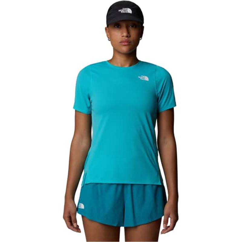 女士户外高性能短袖T恤透气速干舒适运动服装高清大图