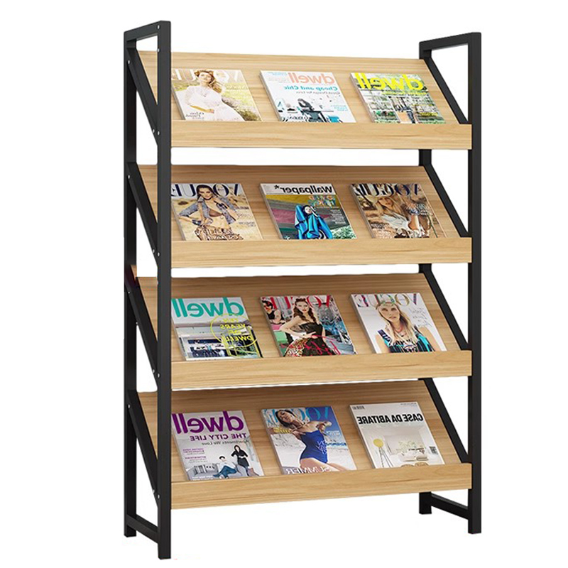鑫龙悦报刊架四层120cm个高清大图