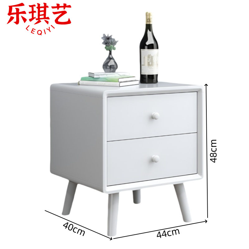 乐琪艺 床头柜 木质 个高清大图