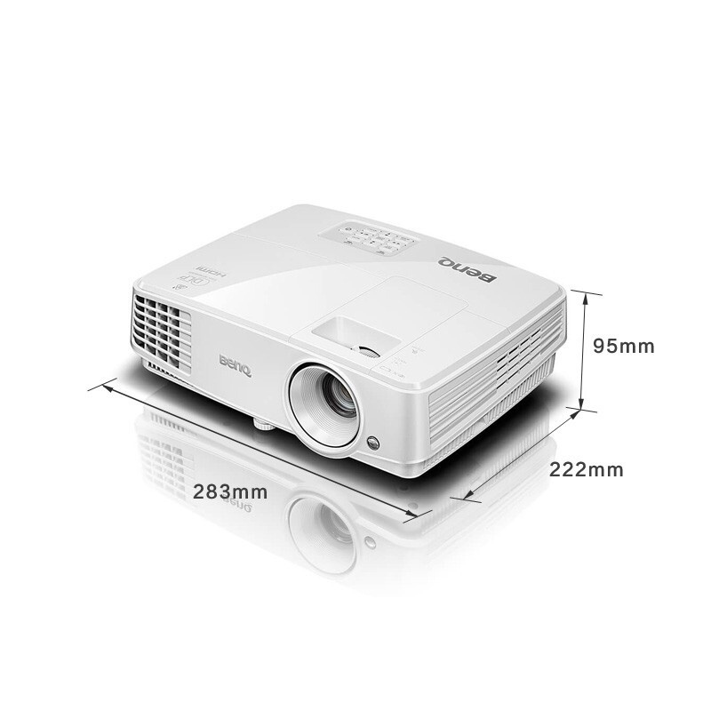 明基（BenQ）MS527 投影仪 投影机办公（普清 3300流明 HDMI高清接口 梯形校正 中大型会议室）