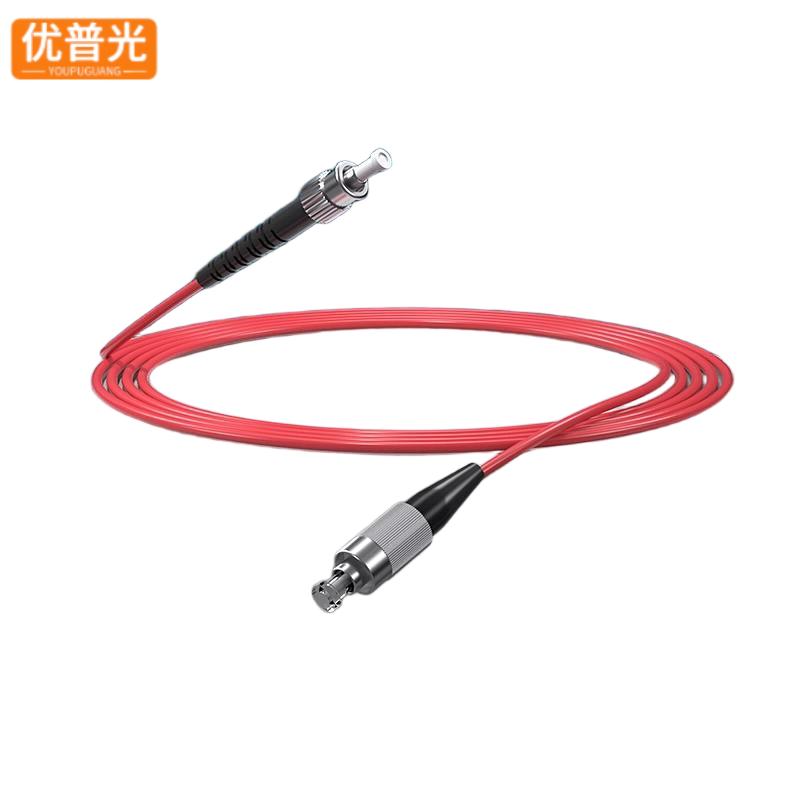 优普光红色铠装尾纤FC-ST1米/根高清大图