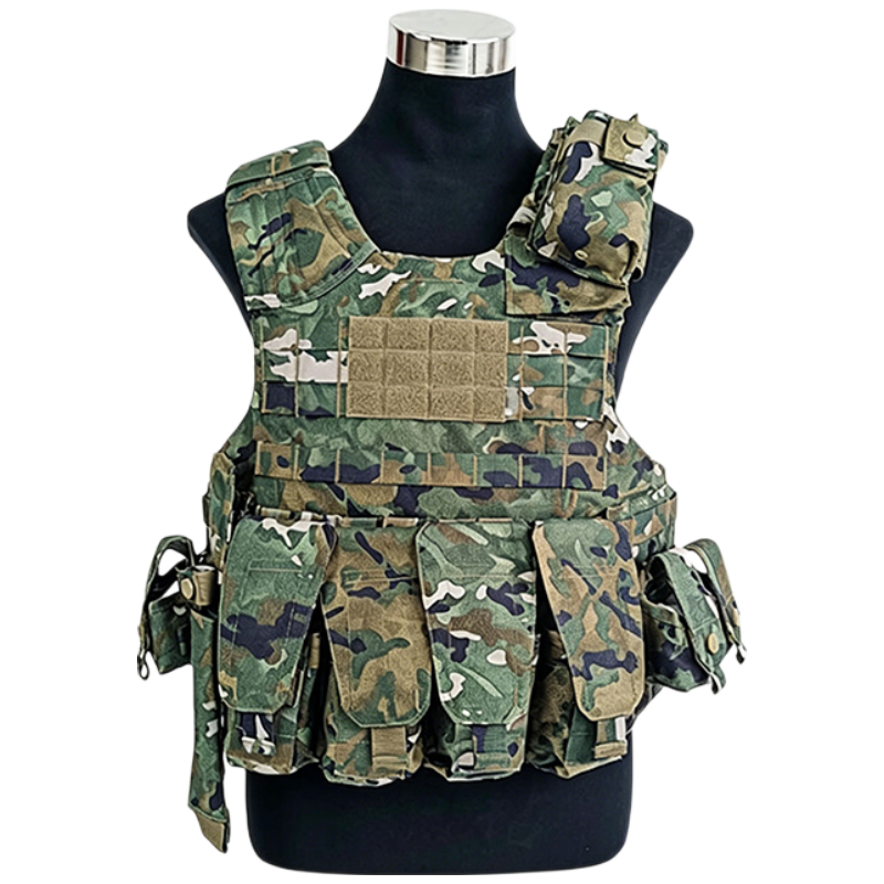 爱思盛 携行具战术背心 多功能快拆作战防护训练装具 11件套 as12197(单位:套)高清大图