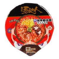 统一 汤达人 韩式辣牛肉汤面 方便面 82克*12杯夜宵加班
