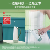 欧可林Oclean W10便携式家用电动脉冲冲牙器 桃汽粉