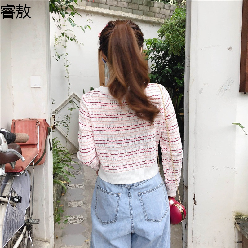 睿敖女士针织 毛衣睿敖日系女装原宿 复古早秋款上衣网红长袖初秋薄款针织衫女长袖打底衫春夏秋冬四季新款时尚气质预售订制帅气百搭 价格图片品牌报价 苏宁易购睿敖香时服饰专卖店
