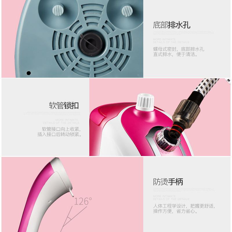 美的/Midea 志高 挂烫机YT-803 单杆8档 1.2L水箱 立式挂烫机家用蒸汽熨斗 蒸汽挂烫机挂式电熨斗熨烫机
