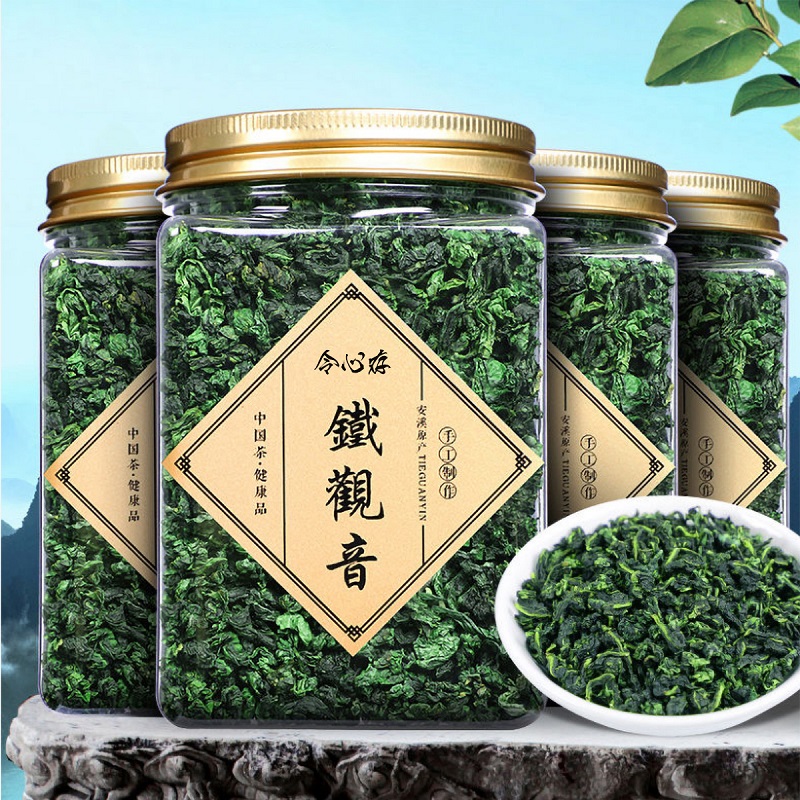 痴福 新茶兰花香铁观音原产地茶叶乌龙茶浓香型高山茶散装罐装茶叶 PET铁观音4罐共680克