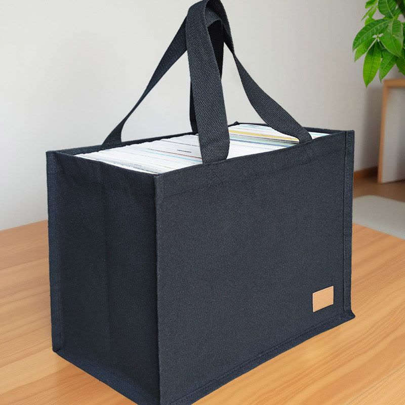 环保帆布购物袋加大号横版图片