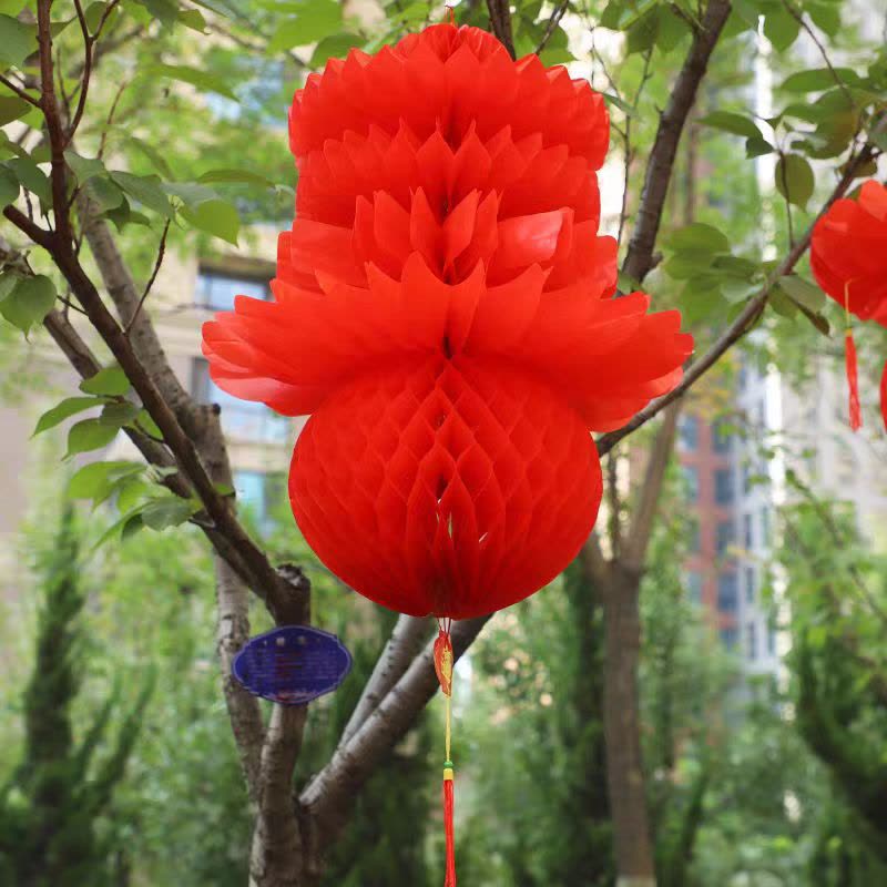 富怡雅创意蜂窝灯笼80#/个图片