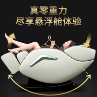 志高(CHIGO)按摩椅ZG-AM36白智能操控全身多功能太空舱推拿揉捏按摩家用办公室电动按摩椅电动沙发椅