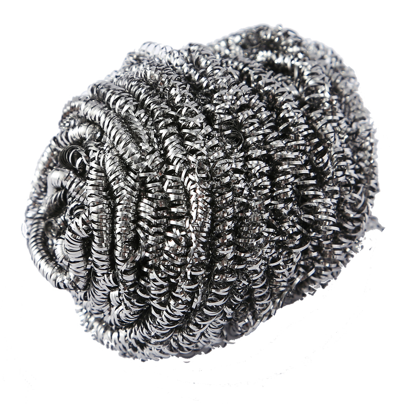 洁成不锈钢丝清洁球6只装 厨房清洁球刷锅刷碗高清大图