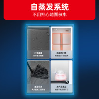 星星(XINGX) 1400升铜管风冷冷冻厨房冰箱酒店餐饮后厨展示柜 风冷无霜 铜管 数字电子温控 BD-1460FA