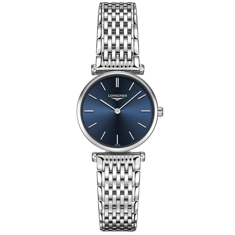浪琴longines手表嘉岚系列钢带石英表女表l4.209.4.95.