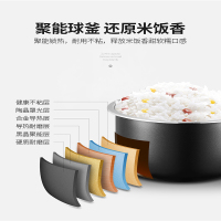 长虹(CHANGHONG)电饭煲FB20-H08 迷你电饭锅智能学生宿舍家用 1-2-3人 2L白色