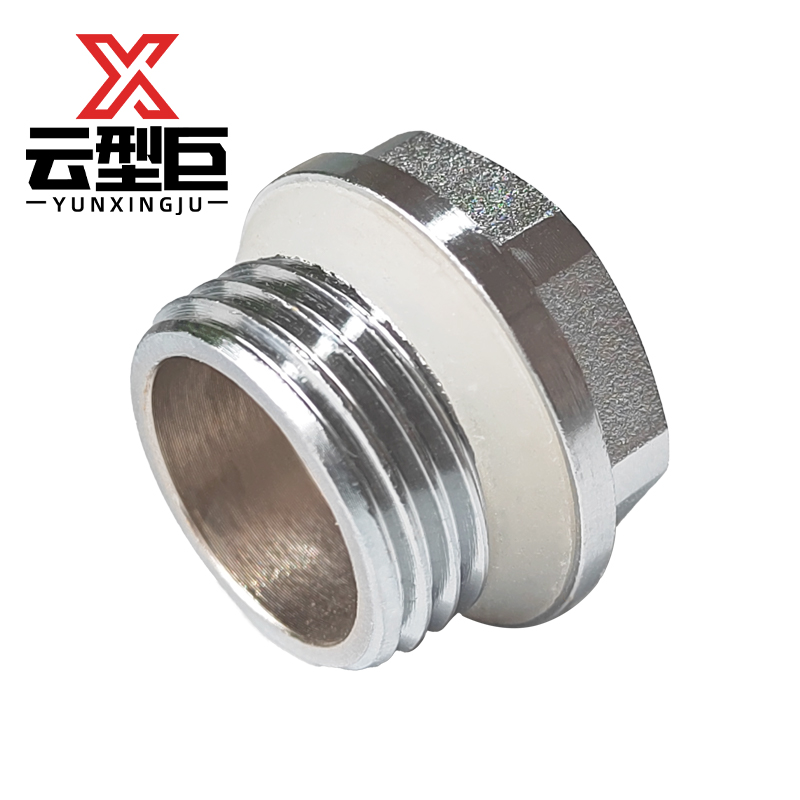 云型巨 钢制暖气片堵头 暖气片配件 钢制暖气片配件 1寸 单位:个高清大图