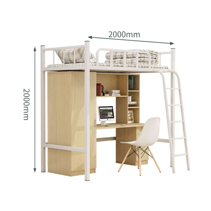 天瑞通邦 上床下桌宿舍组合床 2000*1000*2000mm 套高清大图