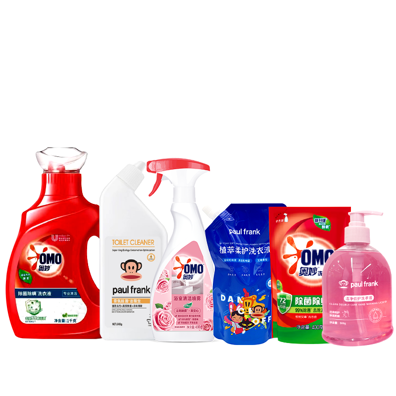 奥妙洗护套装日化用品 奥妙甄选家清套装D款