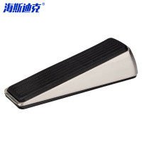 海斯迪克 HKsq-163 阻门器防风门塞门挡门阻器门楔子卡门固定安全防滑橡胶 配免打孔托套 拉丝钢