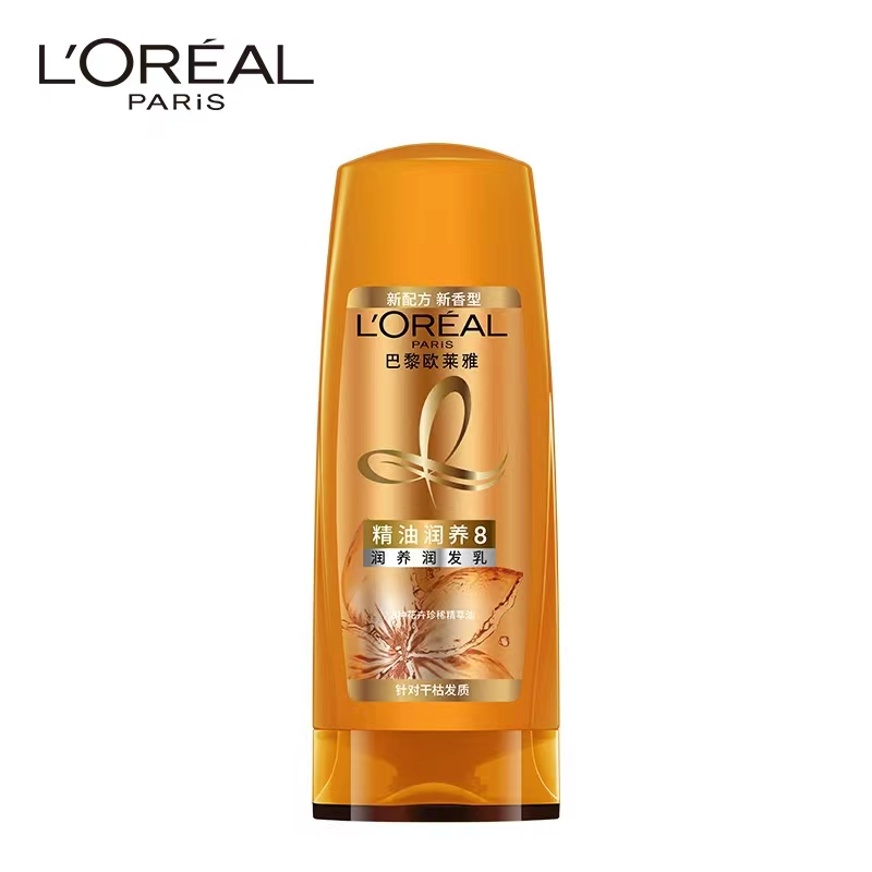 欧莱雅 (LOREAL)精油润养润发乳200ml(护发素,深层滋养,干性)高清大图
