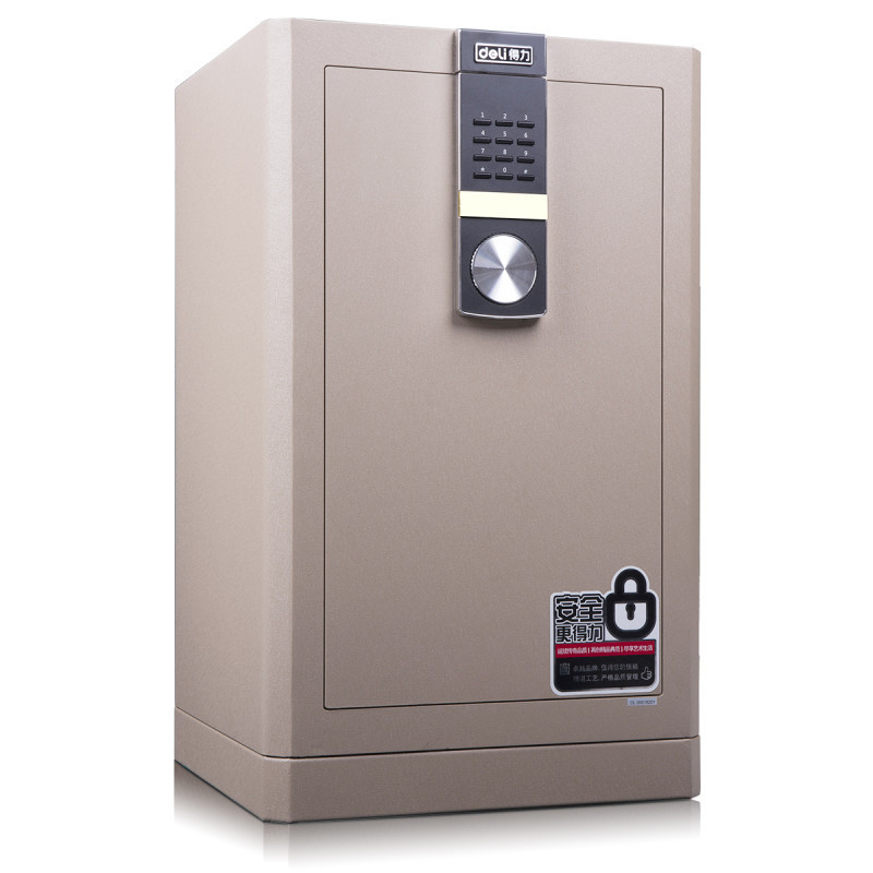 得力(deli) 4044 电子密码保险柜(浅棕)