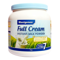 美可卓（Maxigenes） 【官方授权】 蓝胖子 高钙奶粉 孕妇儿童中老年 全脂1kg* 3罐