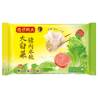 湾仔码头大白菜猪肉水饺1kg