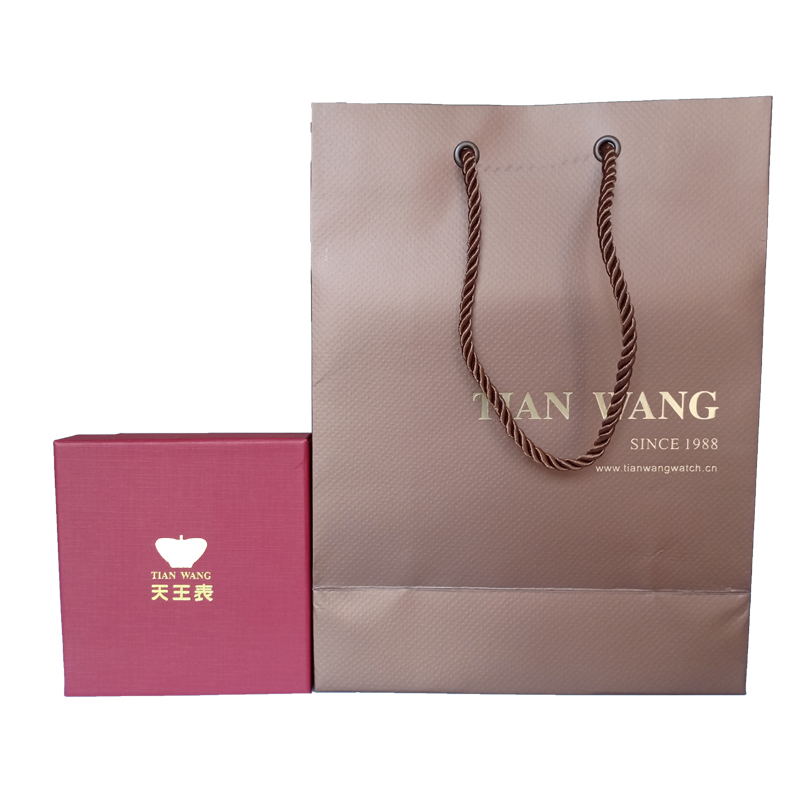 天王表(TIANWANG)手表水晶玻璃休闲商务高档情侣表