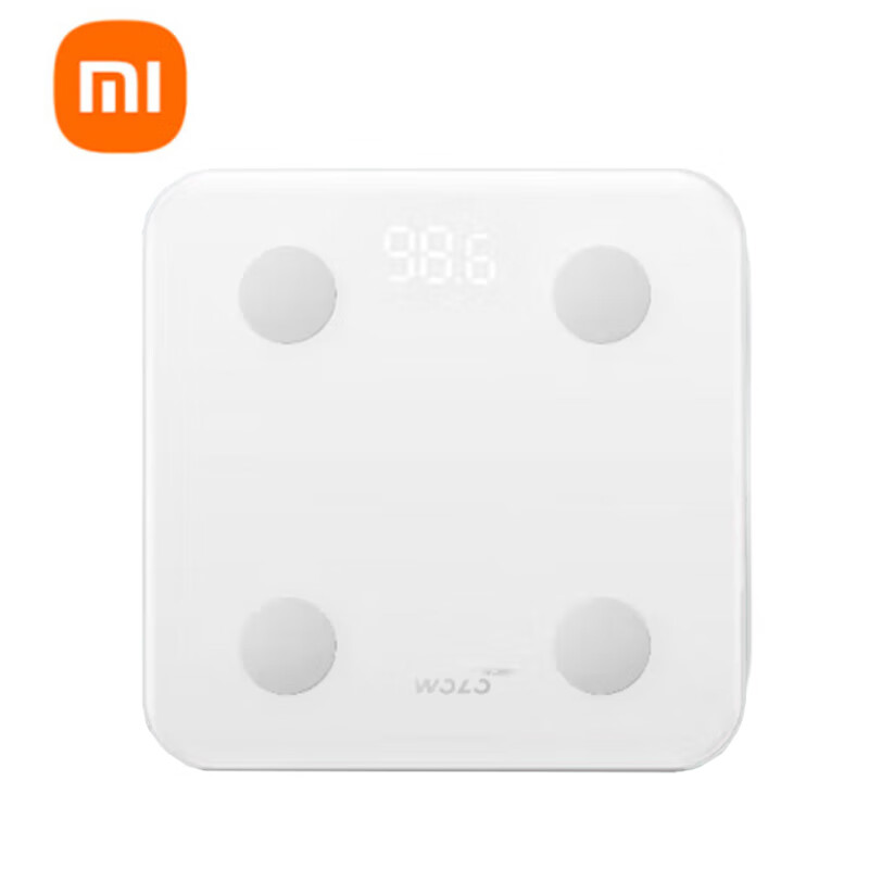 小米(mi) 有品沃乐电子秤 充电款智能电子秤 家用高精准体脂称高清大图
