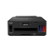 佳能(Canon)G5080彩色喷墨加墨式墨仓连供照片相片打印机家用办公A4办公文档打印 替代G1800 2810 标配