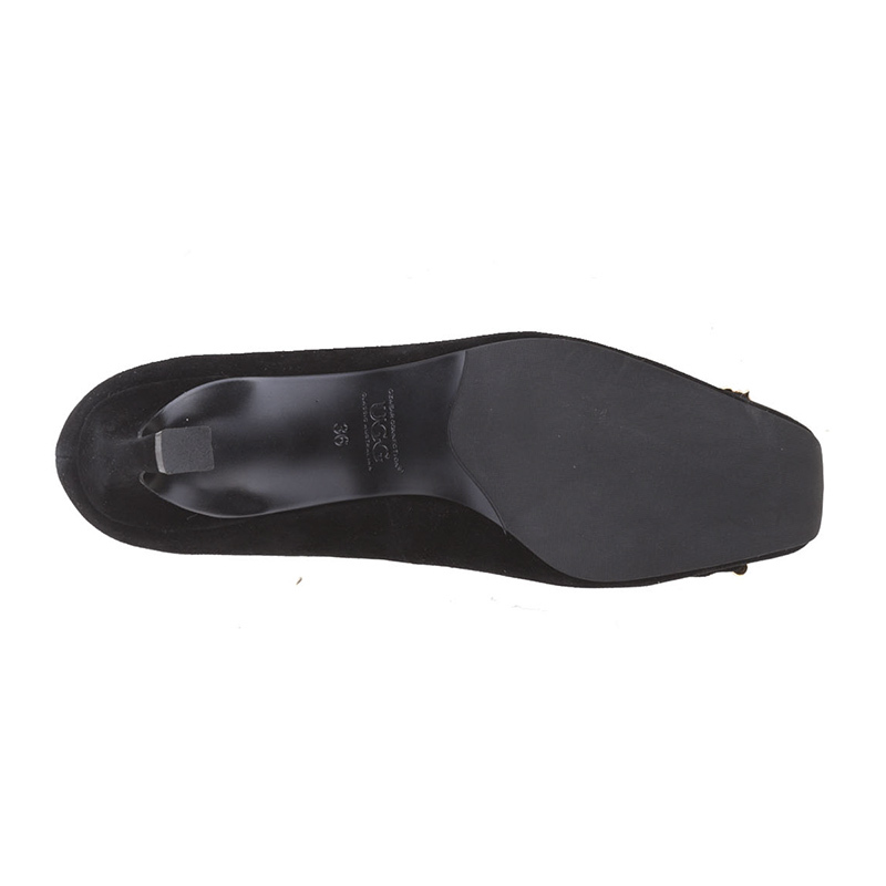 OZWEAR UGG OB304 春夏新款高跟鞋 5cm细跟羊绒鞋面方钻女鞋