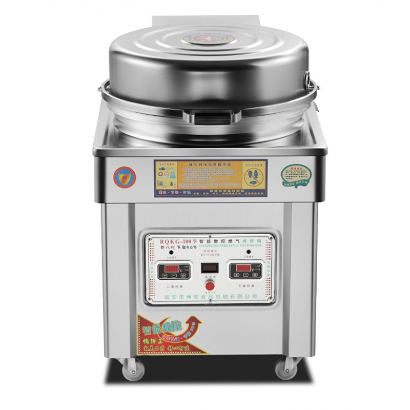 商用电饼铛燃气烤饼炉酱香饼千层饼烙饼机大饼锅烤饼机