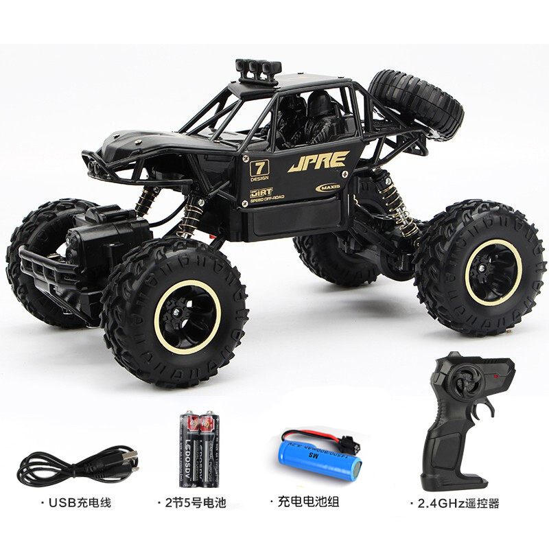 遥控汽车攀爬越野车专业大脚车超大赛车充电动男孩四驱儿童玩具车男孩