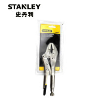 史丹利(STANLEY)直齿大力钳10英寸 84-371-23平口钳子夹持钳水管钳
