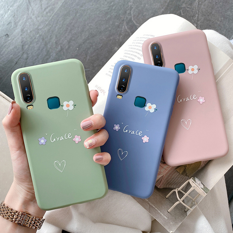 vivoy3手机壳女款硅胶可爱vivo y3保护套网红简约磨砂y5s软壳仿液态防
