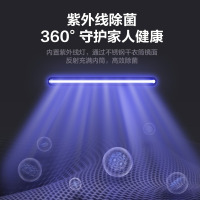 美的(Midea)MH100-H1W 10公斤大容量智能热泵烘干机 健康柔烘 除螨又除菌 智能家电
