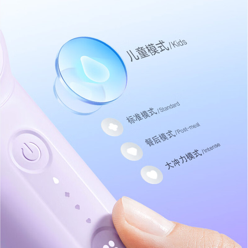 usmile C10S 2.0 便携式冲牙器 晴山蓝高清大图