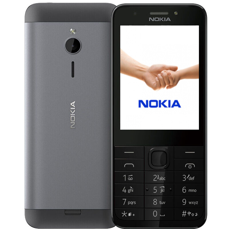 【送卡托 耳机】诺基亚(nokia)诺基亚230ds 移动双卡双待2g备用直板