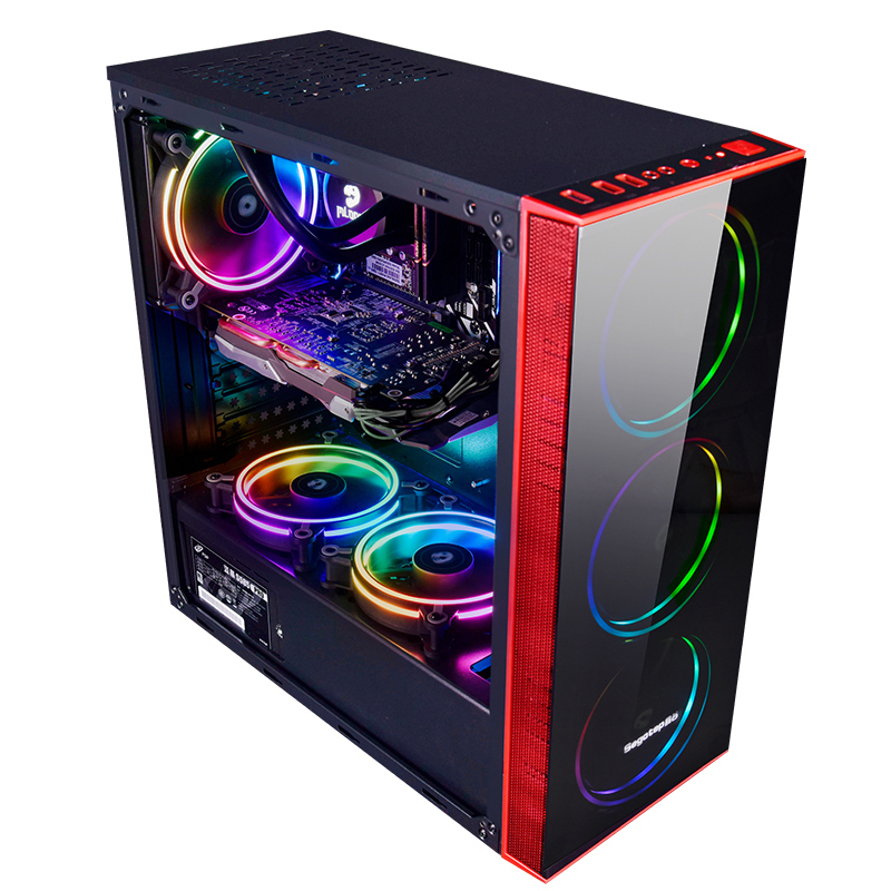 名龙堂(MLOONG) AMD R5 2600/GTX1060升/1660Ti 6G吃鸡游戏台式电脑主机全套